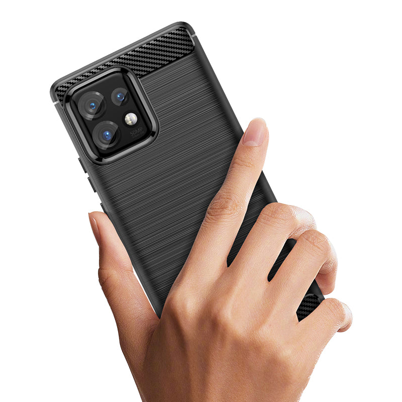 Brushed Silicone Phone Case For Motorola Moto X40 Pro
