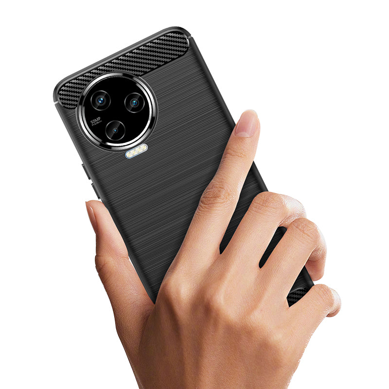 Brushed Silicone Phone Case For Infinix Note 12 Pro