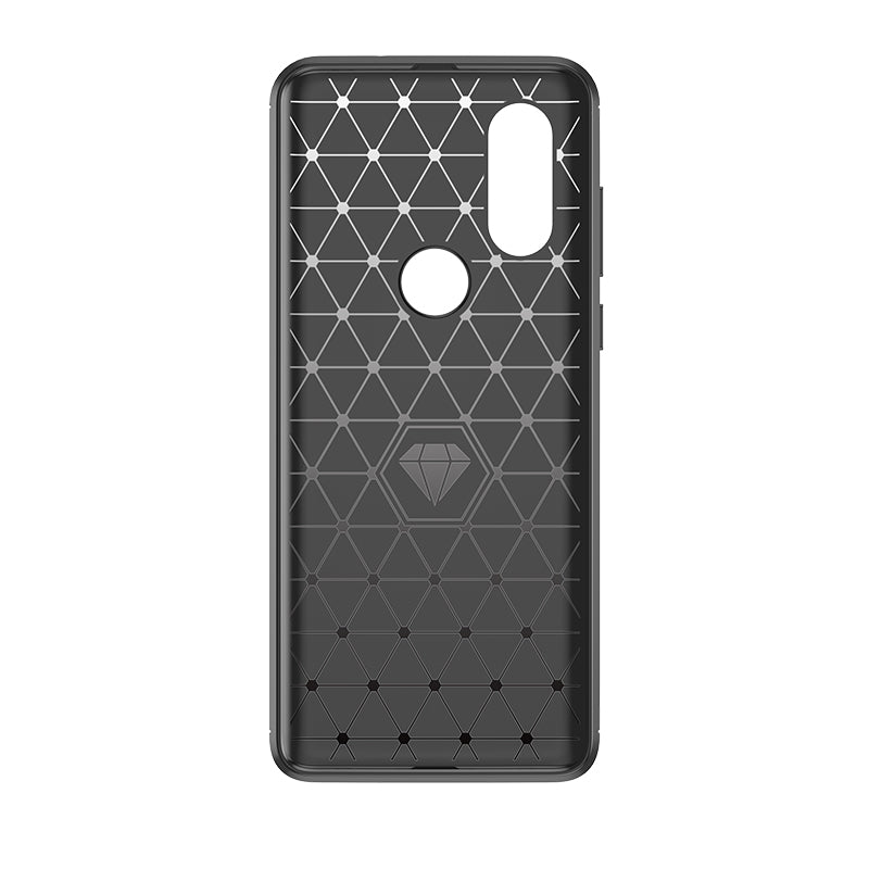 Brushed Silicone Phone Case For Motorola Moto One Action