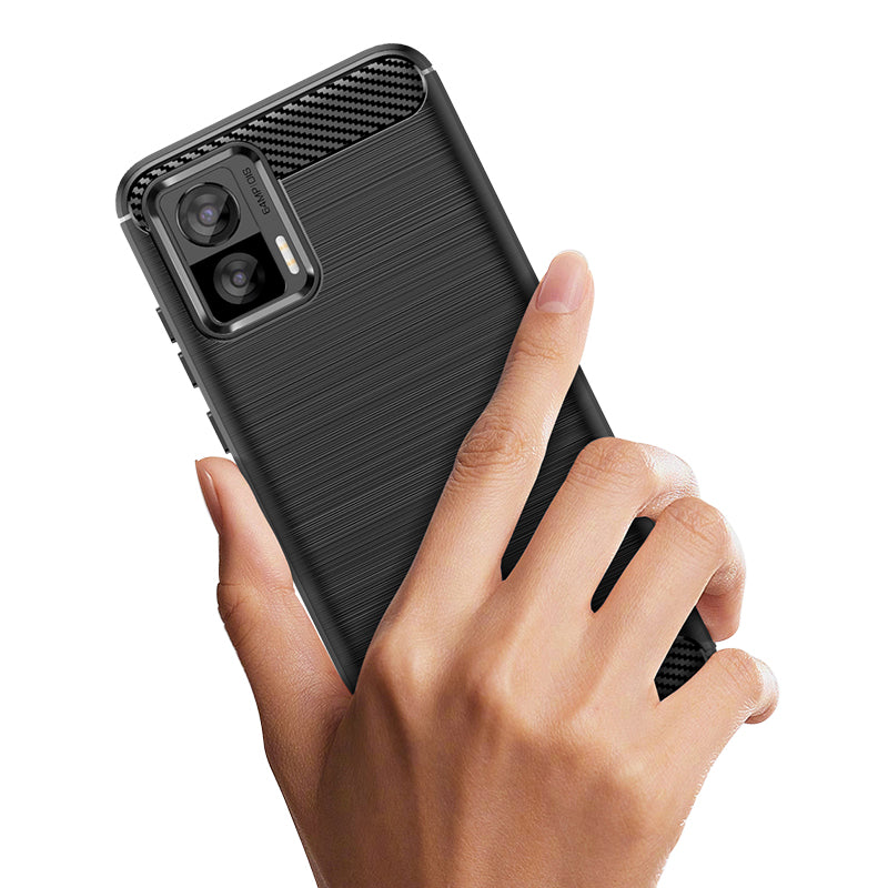 Brushed Silicone Phone Case For Motorola Moto Edge 30 Neo