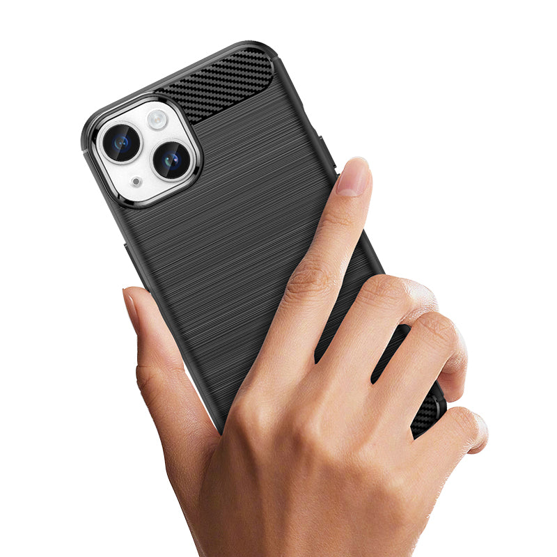 Brushed Silicone Phone Case For iPhone 14