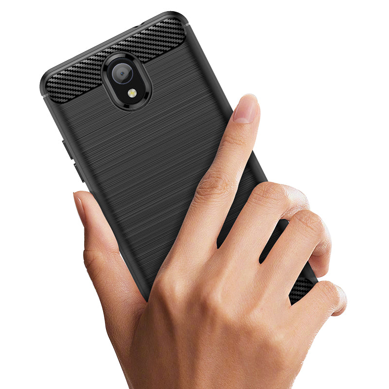 Brushed Silicone Phone Case For Nokia C100