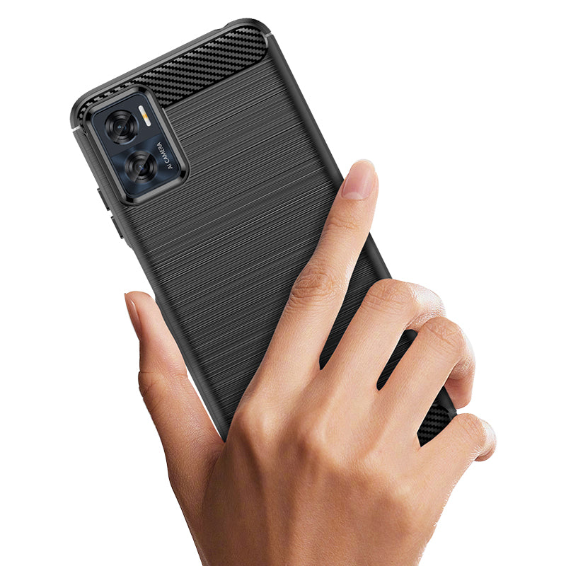 Brushed Silicone Phone Case For Motorola Moto E22i