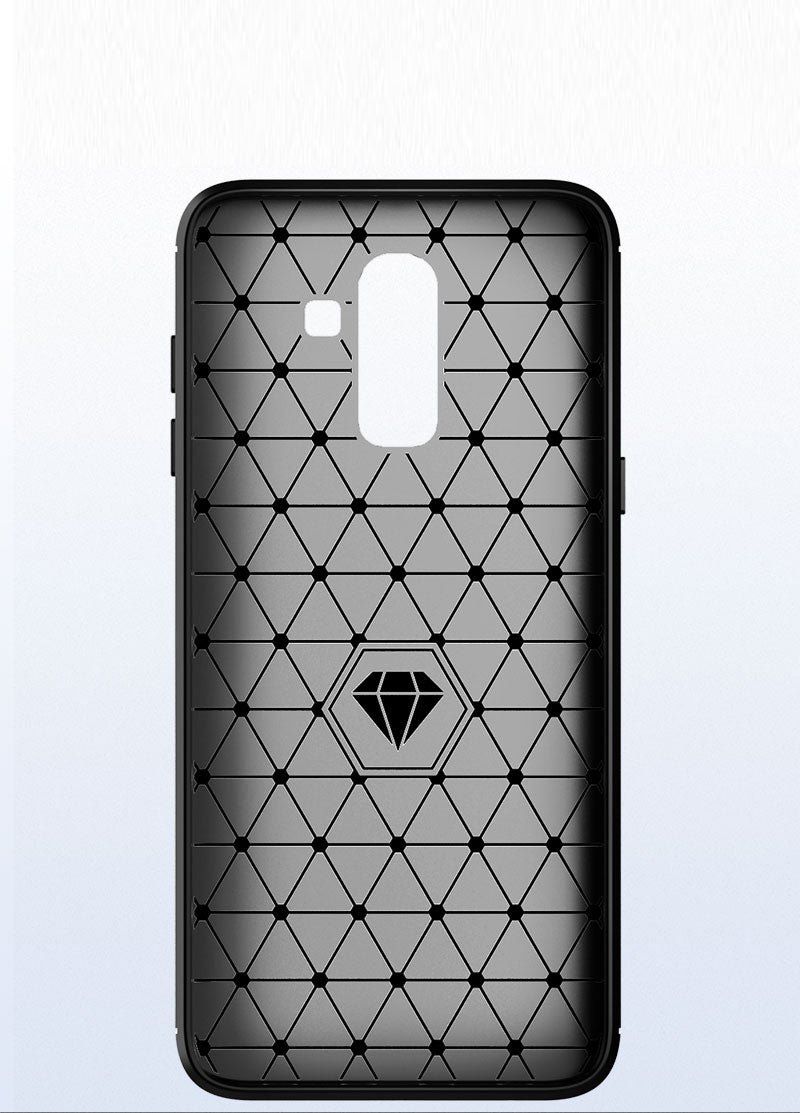 Amazon Back Cover For Samsung Galaxy J8 Brushed Silicone