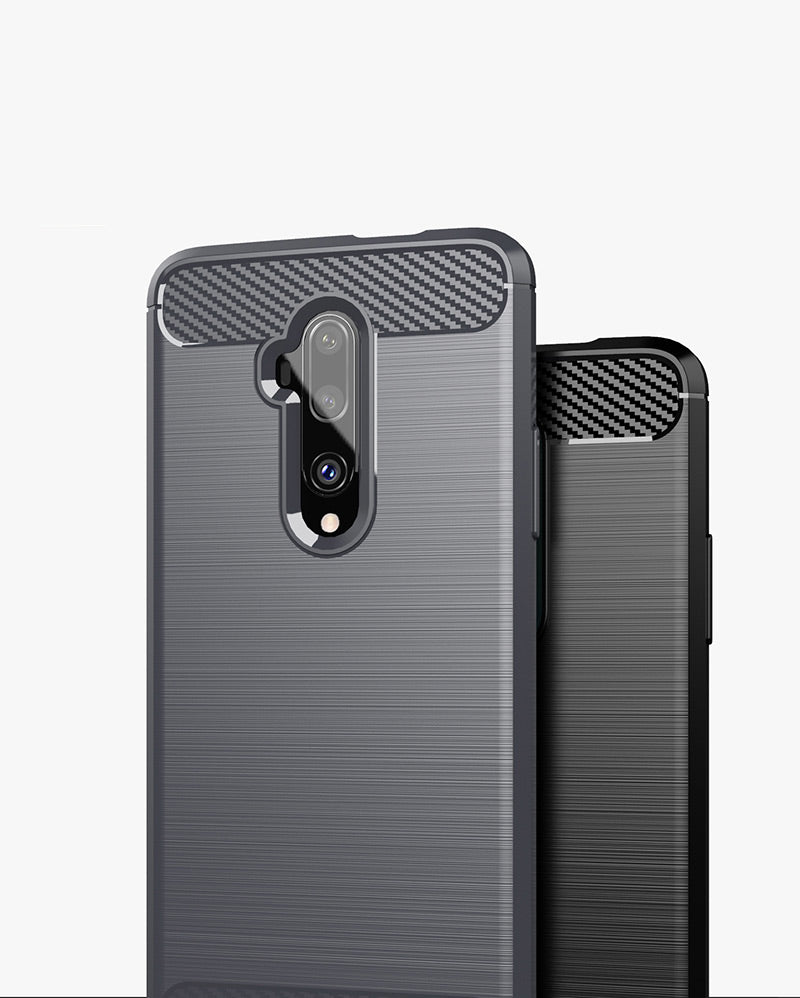 Brushed Silicone Phone Case For OnePlus 7T Pro