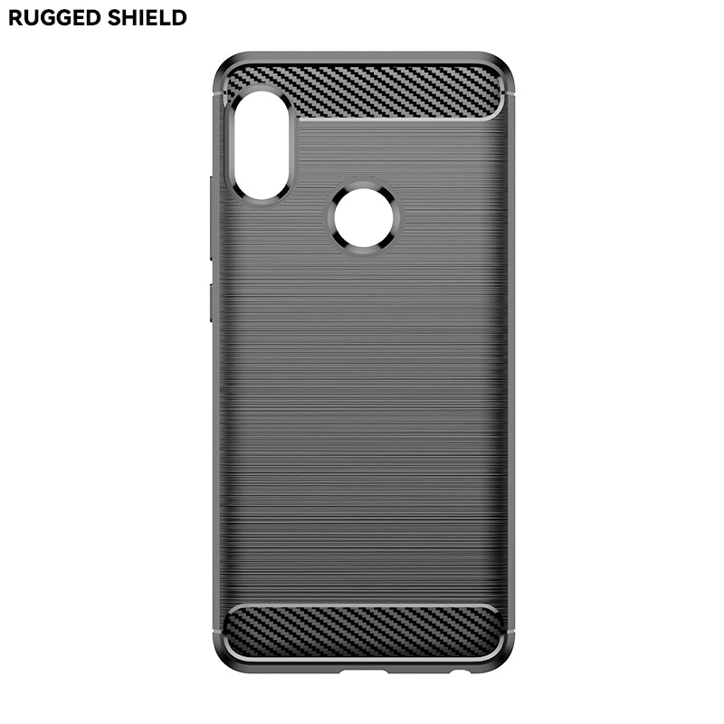 Brushed Silicone Phone Case For Redmi Note 5 Pro