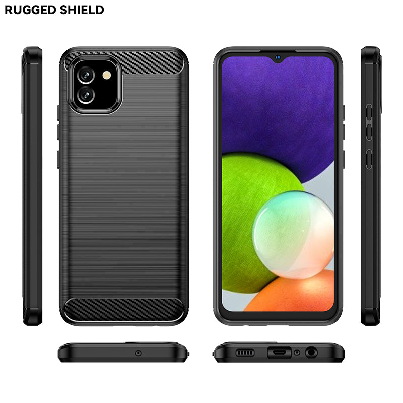 Brushed Silicone Phone Case For Samsung Galaxy A03(US)