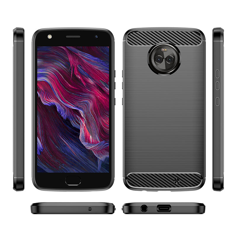 Brushed Silicone Phone Case For Motorola Moto X4