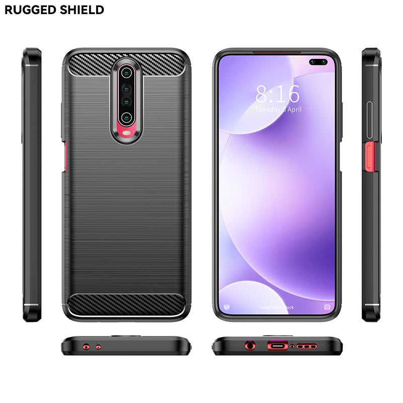 Brushed Silicone Phone Case For Redmi K30