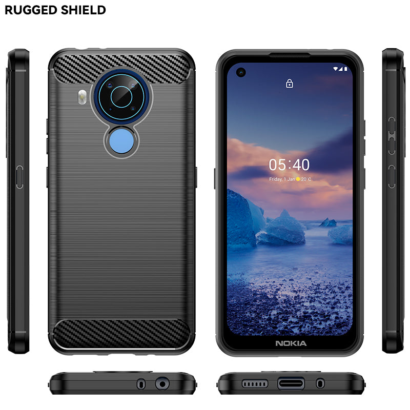 Brushed Silicone Phone Case For Nokia