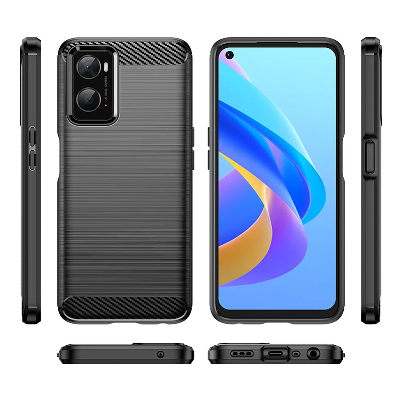 Brushed Silicone Phone Case For OPPO A36