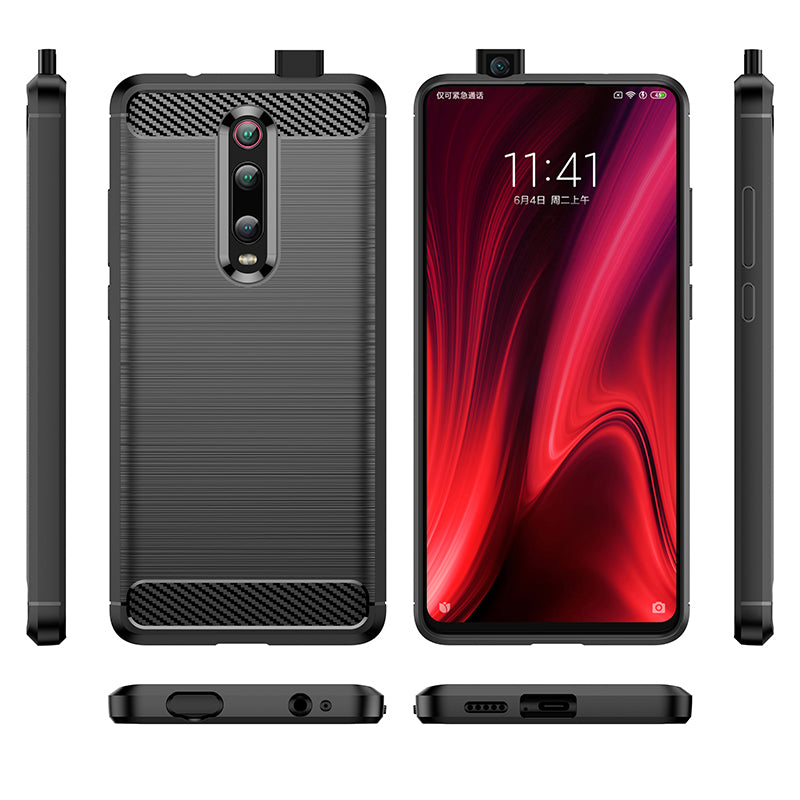 Brushed Silicone Phone Case For Redmi K20
