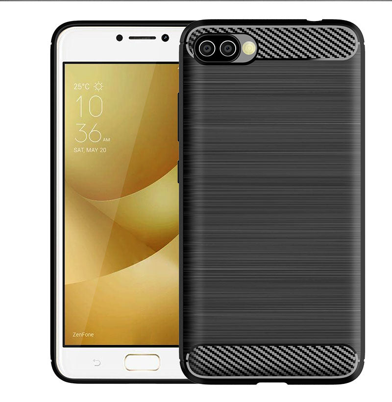 Brushed Silicone Phone Case For Asus ZenFone 4 Max Pro