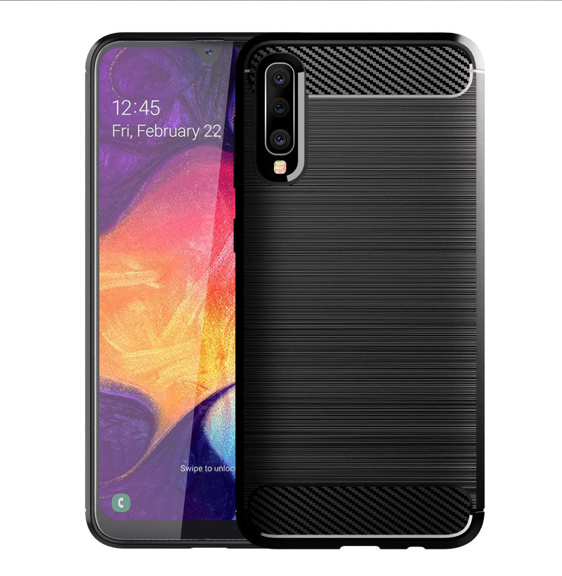 Brushed Silicone Phone Case For Samsung Galaxy A50 / A50S