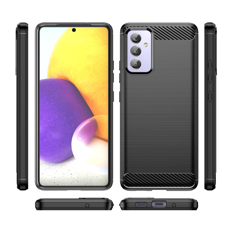 Brushed Silicone Phone Case For Samsung Galaxy A82
