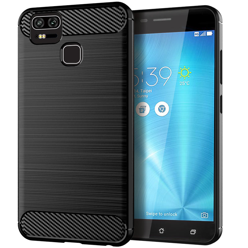 Brushed Silicone Phone Case For Asus ZenFone Zoom S