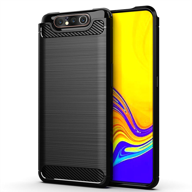 Brushed Silicone Phone Case For Samsung Galaxy A90