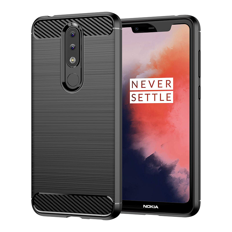 Brushed Silicone Phone Case For Nokia X5