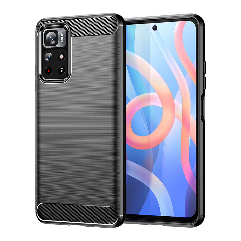 Brushed Silicone Phone Case For Redmi Note Note 11S 5G