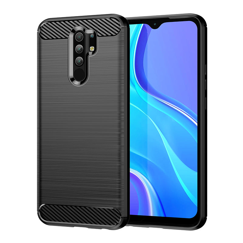 Brushed Silicone Phone Case For Redmi 9 Prime
