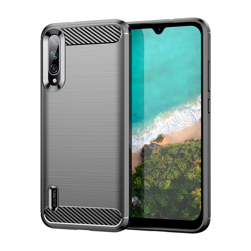 Brushed Silicone Phone Case For Xiaomi Mi CC9E