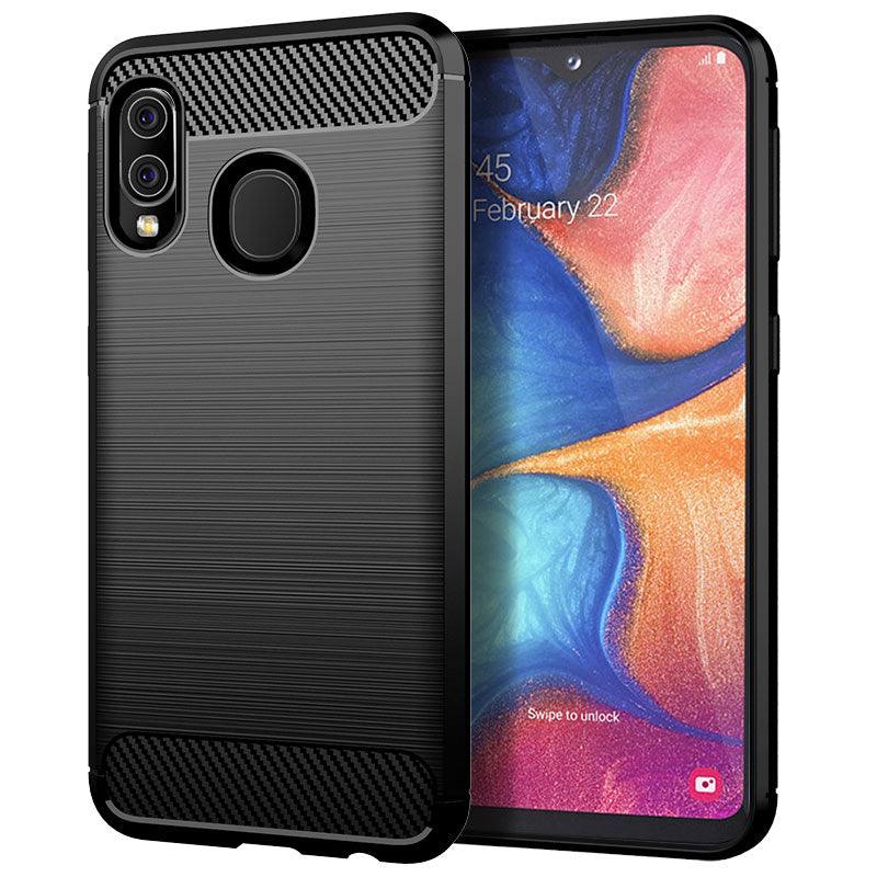 Brushed Silicone Phone Case For Samsung Galaxy A20E