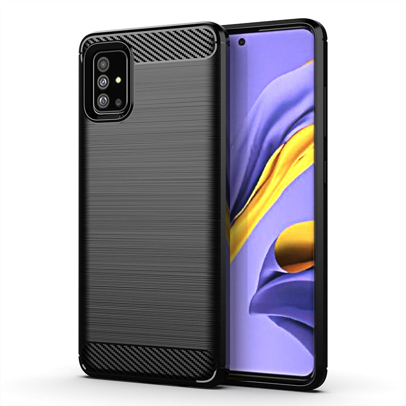 Brushed Silicone Phone Case For Samsung Galaxy M40S