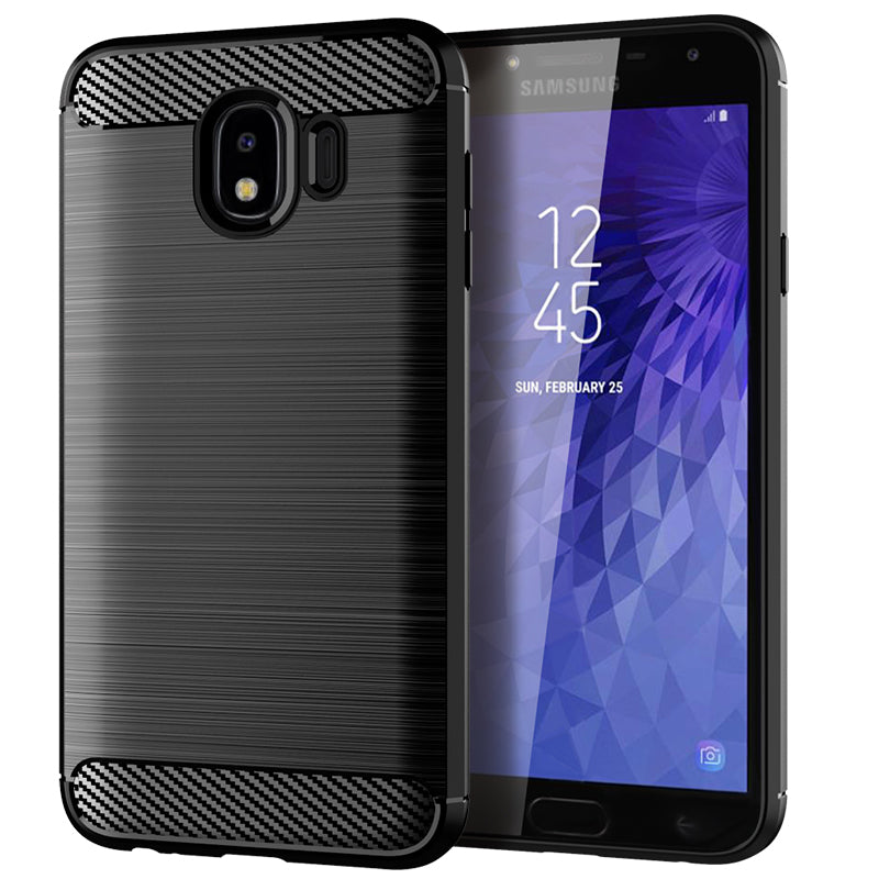Brushed Silicone Phone Case For Samsung Galaxy J4 2018