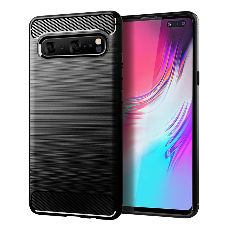 Brushed Silicone Phone Case For Samsung Galaxy S10 5G
