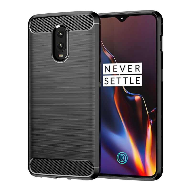 Brushed Silicone Phone Case For OnePlus 6T