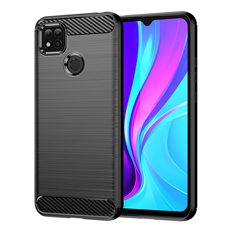 Brushed Silicone Phone Case For Redmi 9 Active