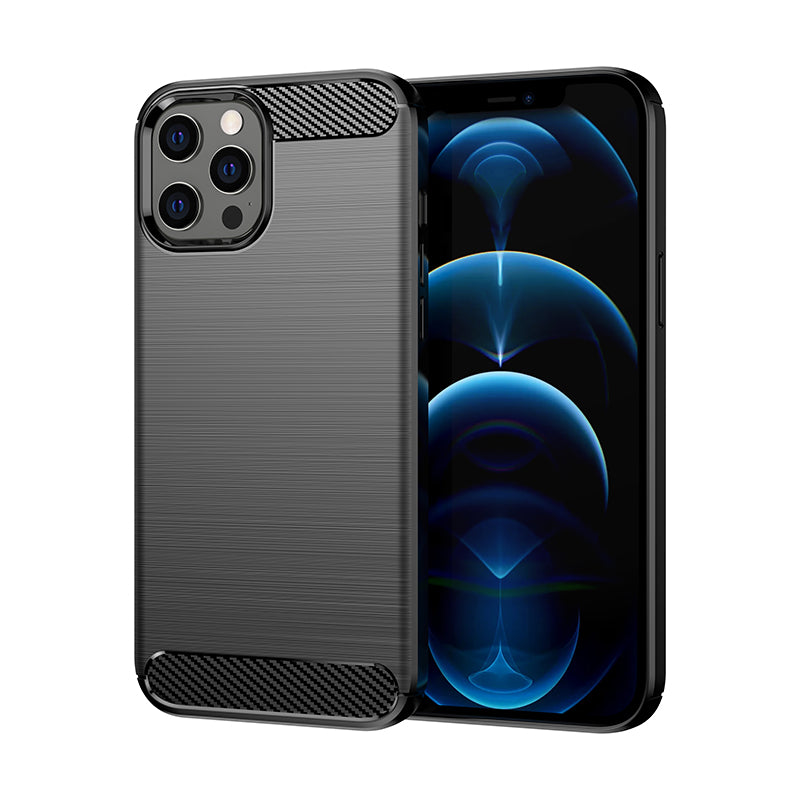 Brushed Silicone Phone Case For iPhone 12 Pro Max