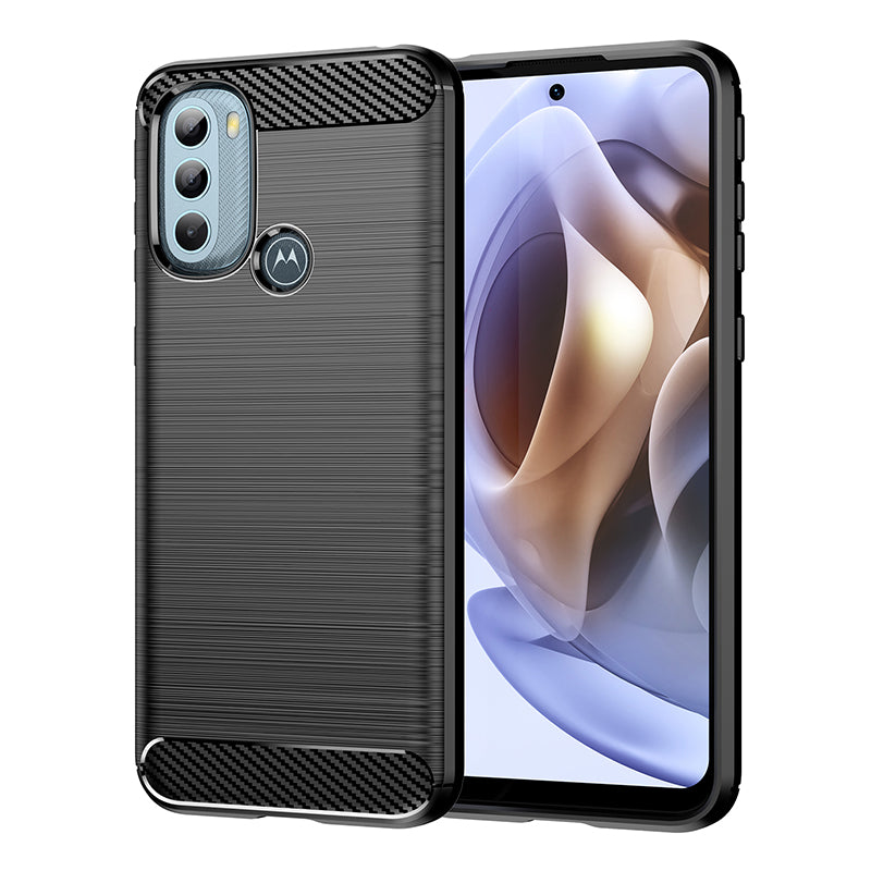 Brushed Silicone Phone Case For Motorola Moto G31