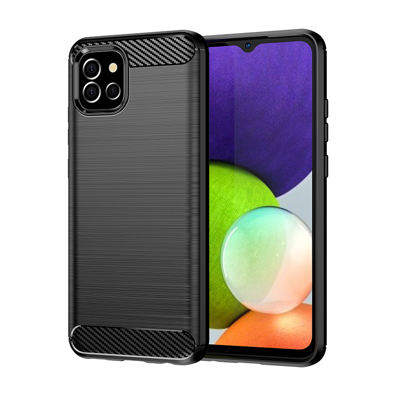 Brushed Silicone Phone Case For Samsung Galaxy M04
