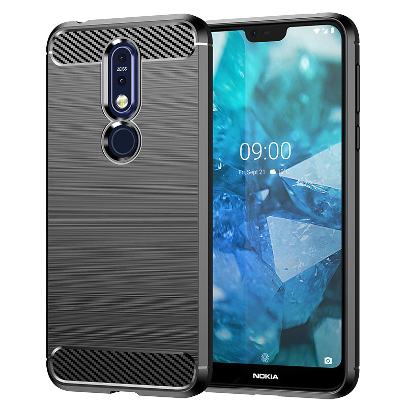 Brushed Silicone Phone Case For Nokia