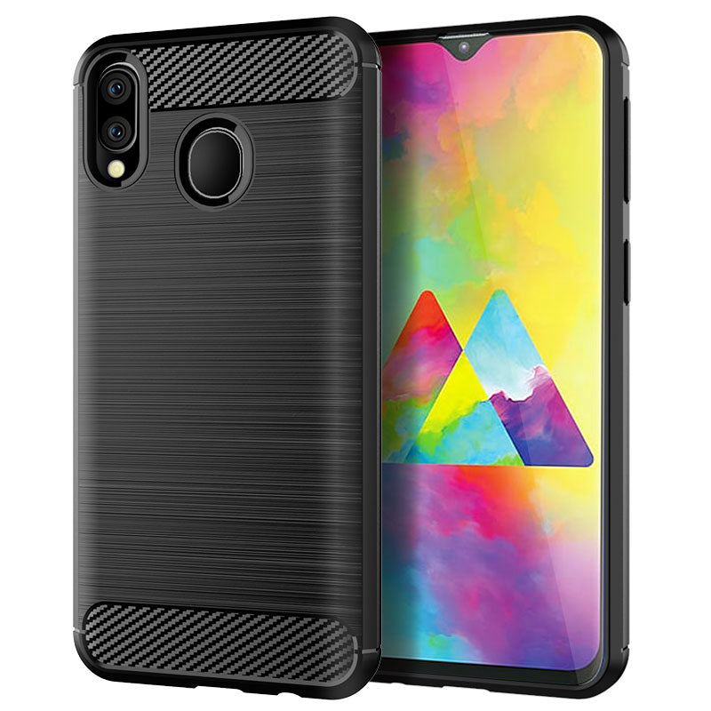 Brushed Silicone Phone Case For Samsung Galaxy M20