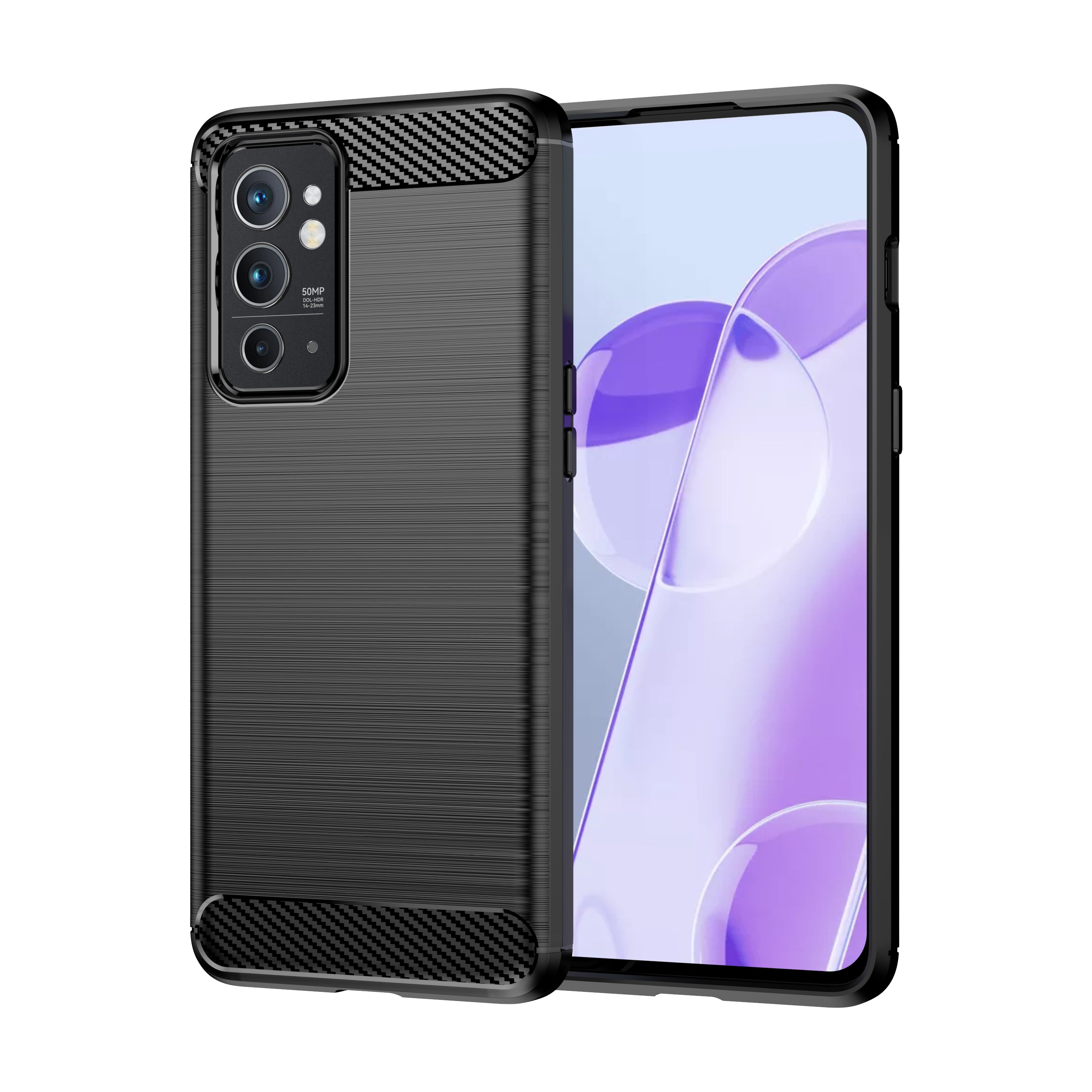 Brushed Silicone Phone Case For OnePlus 9RT