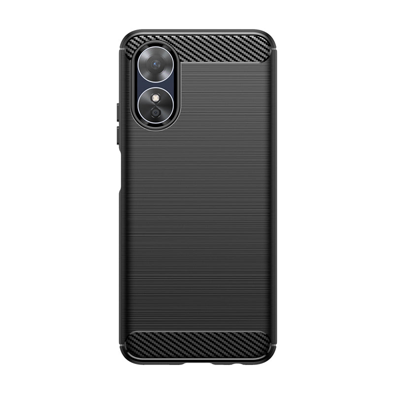 Brushed Silicone Phone Case For OPPO A17