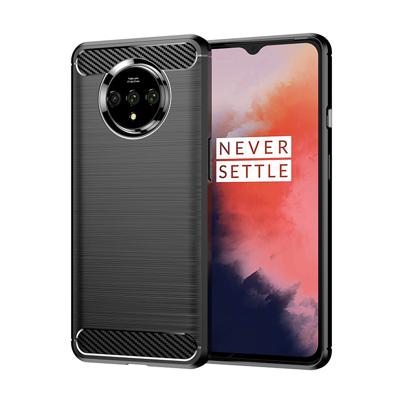 Brushed Silicone Phone Case For OnePlus 7T