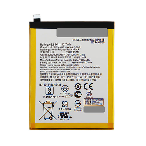 Original Battery For ASUS ZenFone 4 ZE554KL