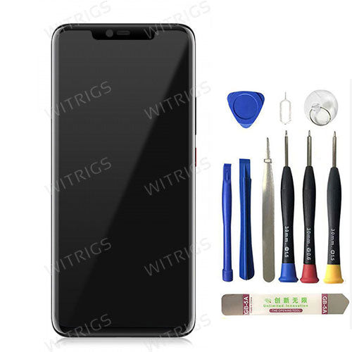 Original Screen Replacement with Frame for Huawei Mate 20 Pro Black