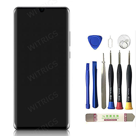 OEM Screen Replacement with Frame for Huawei P30 Pro Black