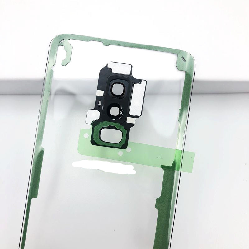 Custom Transparent Battery Cover with Camera Len for Samsung Galaxy S9