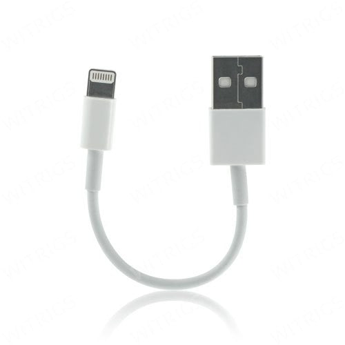 10cm USB Data Cable for iPhone/iPad/iPod White