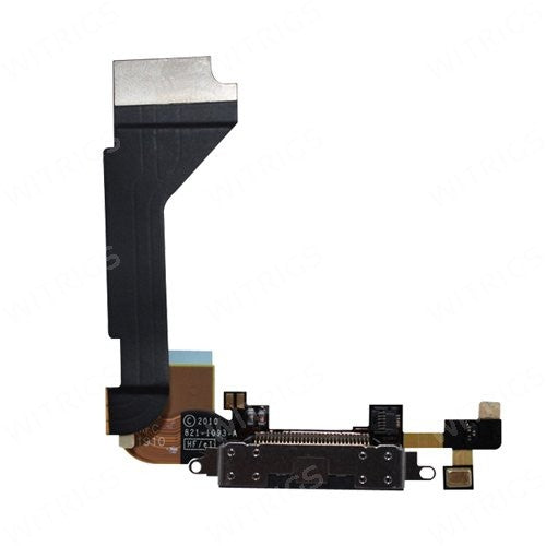 OEM Dock Connector Assembly for iPhone 4 Black