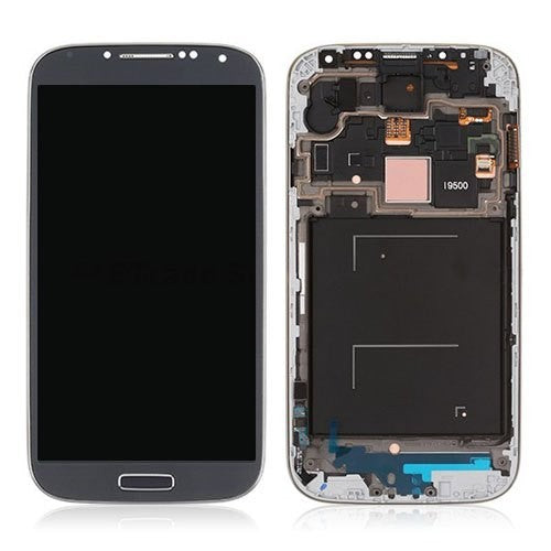 OEM LCD Screen Assembly Replacement for Samsung Galaxy S4 GT-I9500 Black-Mist