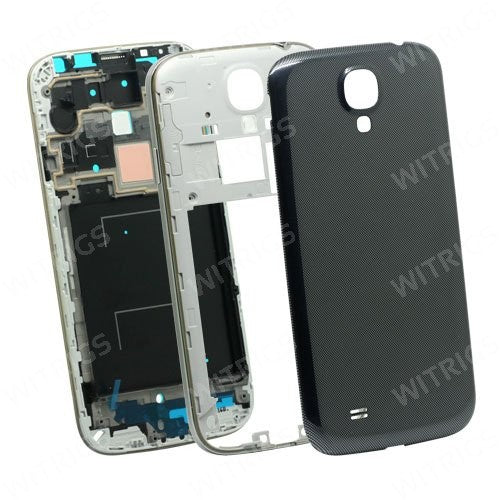 OEM Full Housing for Samsung Galaxy S4 GT-I9500 Black Mist