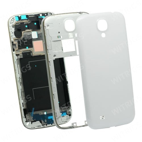 OEM Full Housing for Samsung Galaxy S4 GT-I9500 White Frost