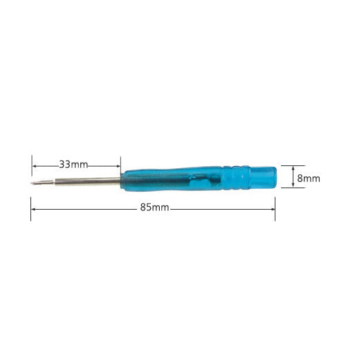 Pentalobe Screwdriver 0.8*33mm Blue