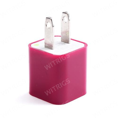 US Standard Charger for iPhone/iPad/iPod Magenta